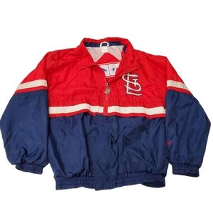 Vintage Mighty-Mac Genuine Major League Baseball St Louis Cardinals Windbreaker!